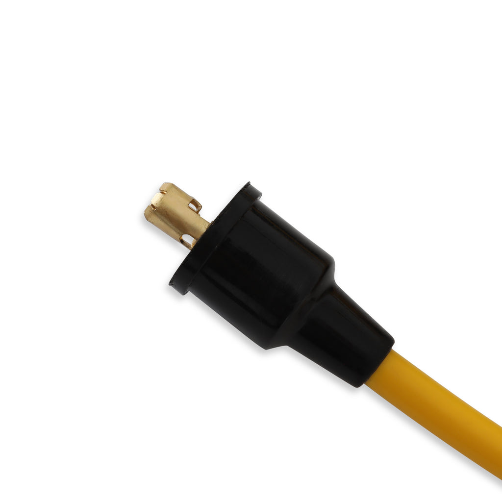 Spark Plug Wire Set- Super Stock Graphite Core 8mm- Chevy/ GMC V8 1955-74-Yellow - This 8mm custom fit Super Stock spark plug wire set fits select Chevy and GMC V8 engines 1955-74.