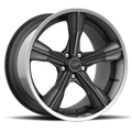 20 x 9.5 | 5x4.5" / 5x114.3 | 6.8" BS | 40 MM Offset; Verify all wheel fitment specs to your specific application before ordering.