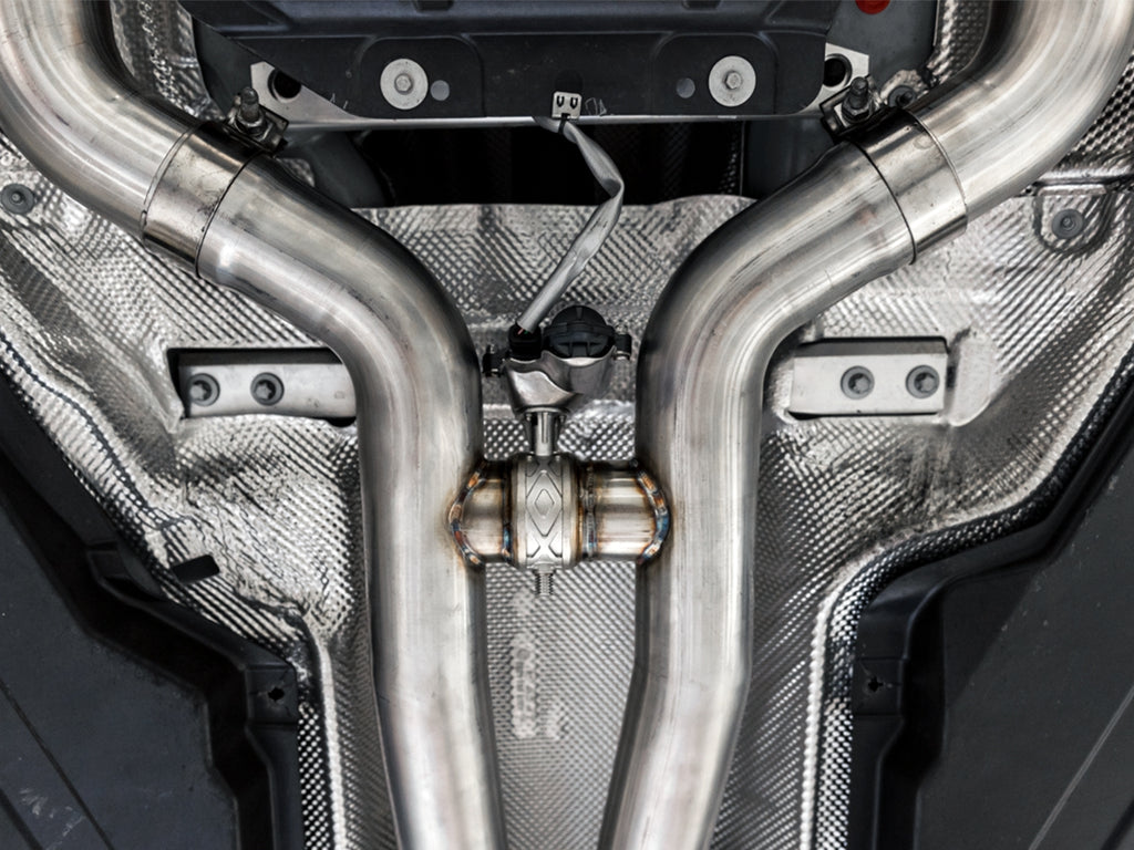 AWE SwitchPath™ Exhaust System for '19-'21 Mercedes-Benz W205 AMG C63/S Coupe - Non-Dynamic Performance Exhaust cars (no tips)