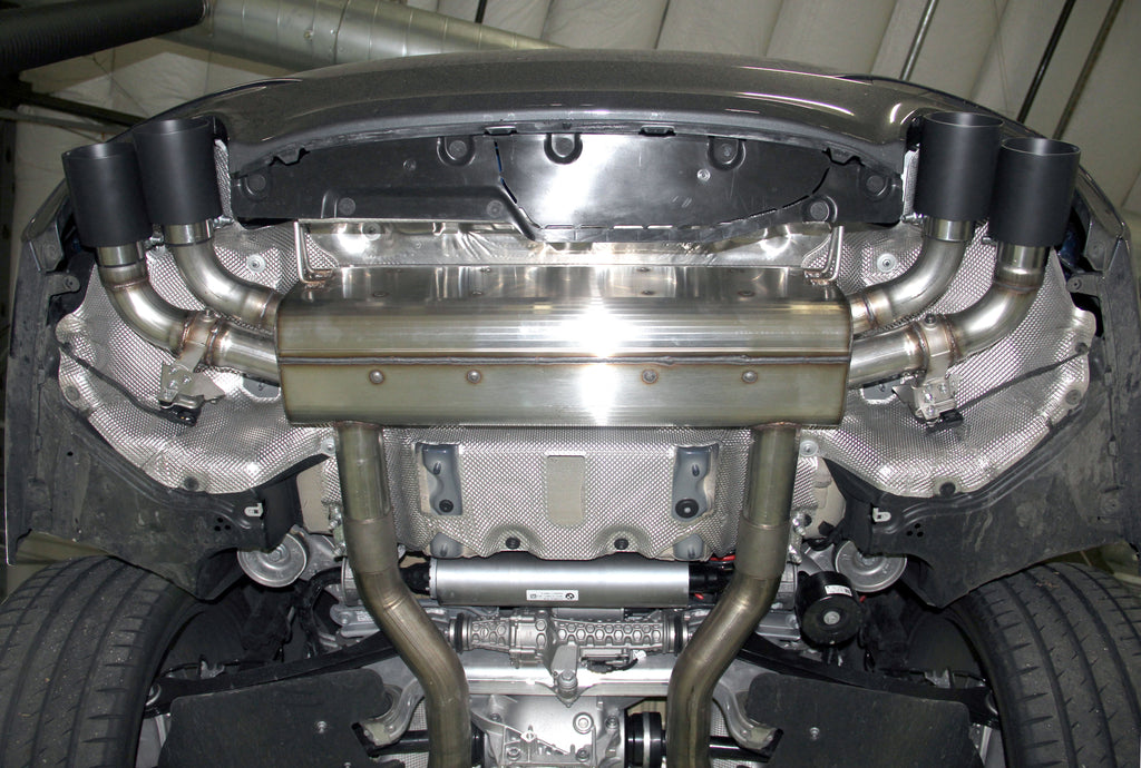 Closed Intake / Black Exhaust / X-Pipe