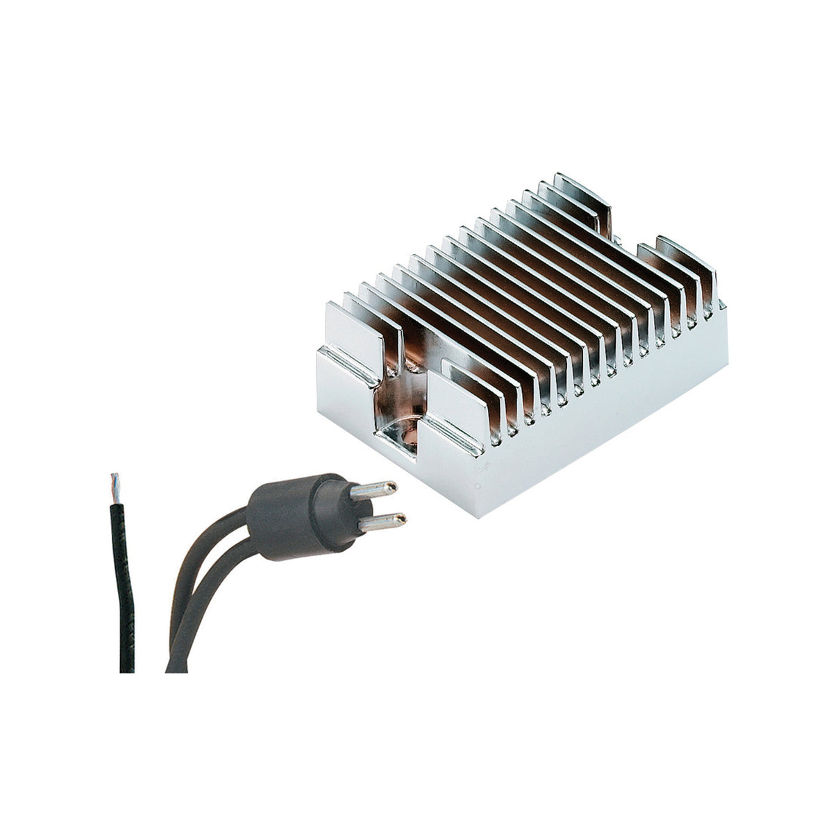 ELECTRONIC VOLTAGE REGULATOR-CHROME - Voltage Regulator, Chrome, Harley-Davidson