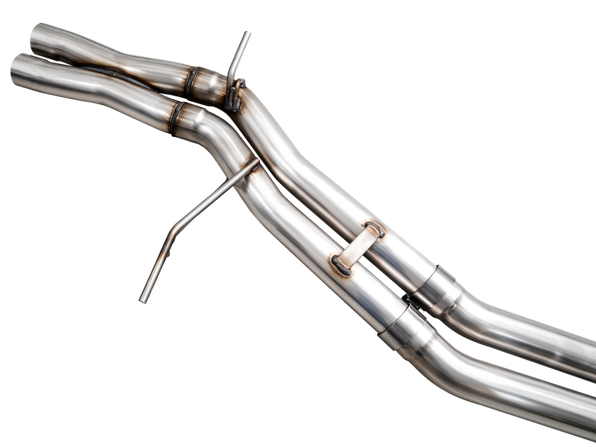 AWE Touring Edition Catback Exhaust for '22+ Porsche Macan 2.9TT - Diamond Black Tips