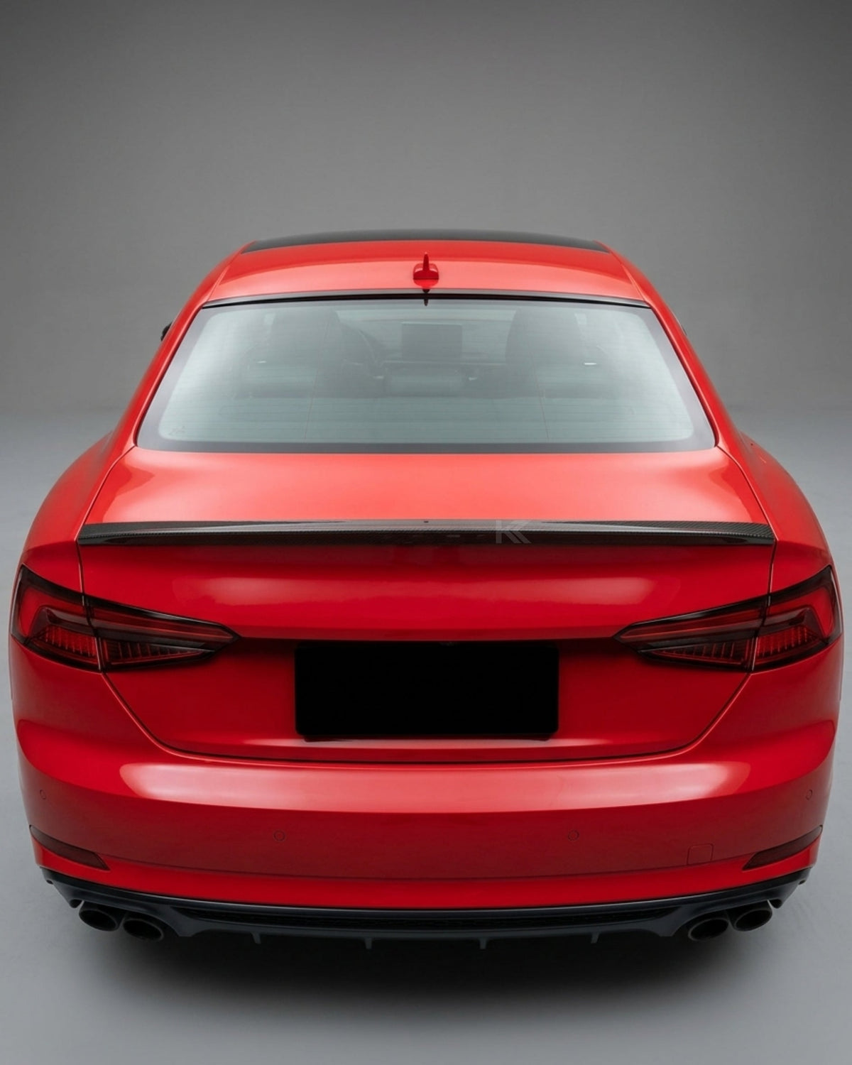 2017–2022 Audi A5 S-Line / S5 / RS5 B9 Coupe RS5-H Style Ducktail Rear Trunk Spoiler – Carbon Fiber
