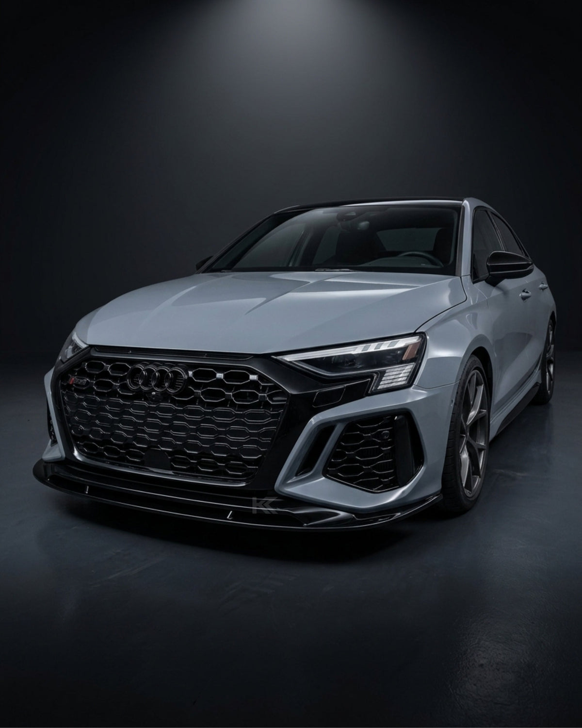 2022–2024 Audi RS3 8Y Sedan Front Bumper Lip – Pre-Preg Dry Carbon Fiber