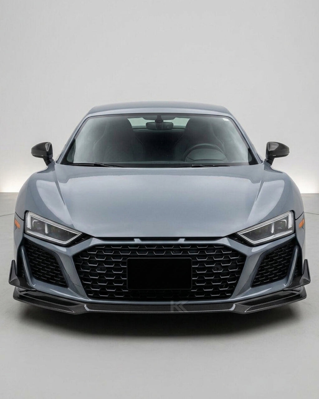 2019–2023 Audi R8 V10 Coupe Front Bumper Lip Splitter – Prepreg Dry Carbon Fiber