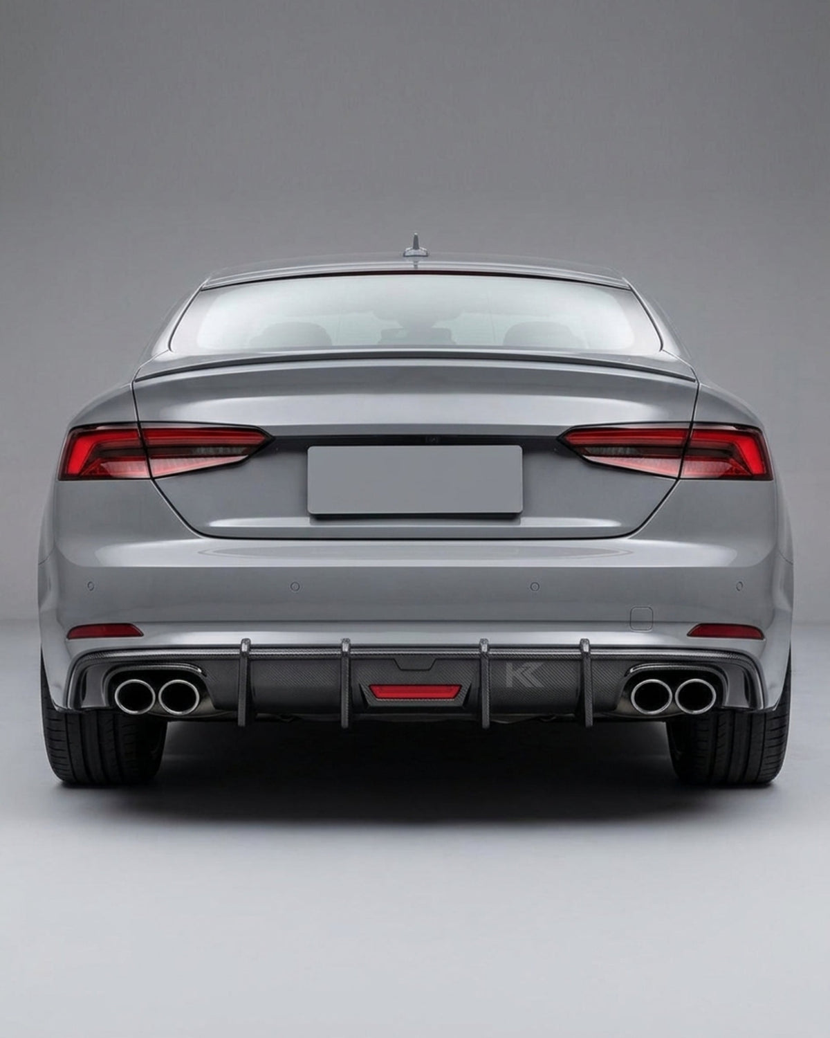 2013–2016 Audi A5 / S5 8T Facelift Rear Bumper Diffuser – Carbon Fiber