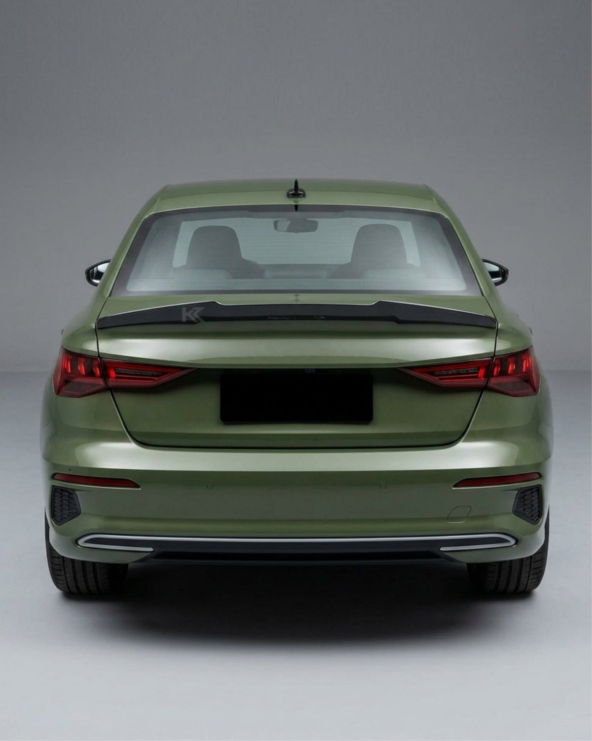 2020–2023 Audi A3 S-Line / S3 / RS3 8Y Sedan Single Deck Rear Trunk Spoiler Wing – Carbon Fiber