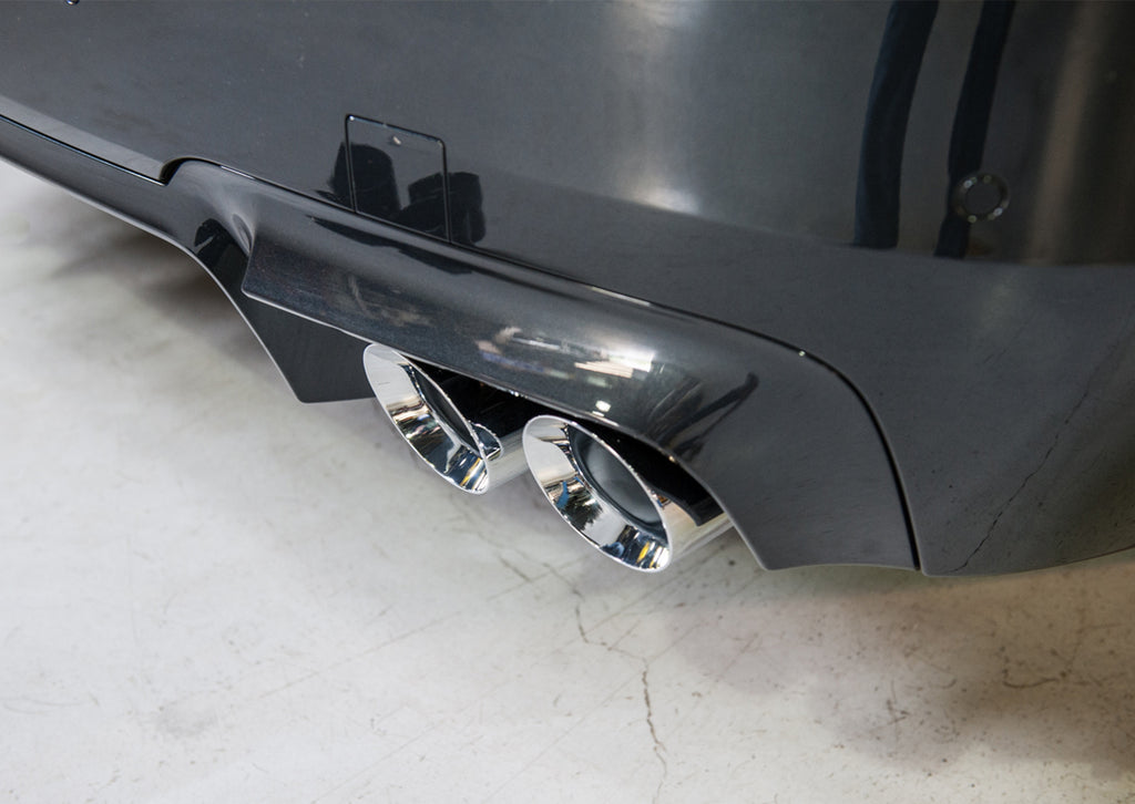 AWE Touring Edition Axleback Exhaust for BMW F10 M5 - 4" Chrome Silver Tips