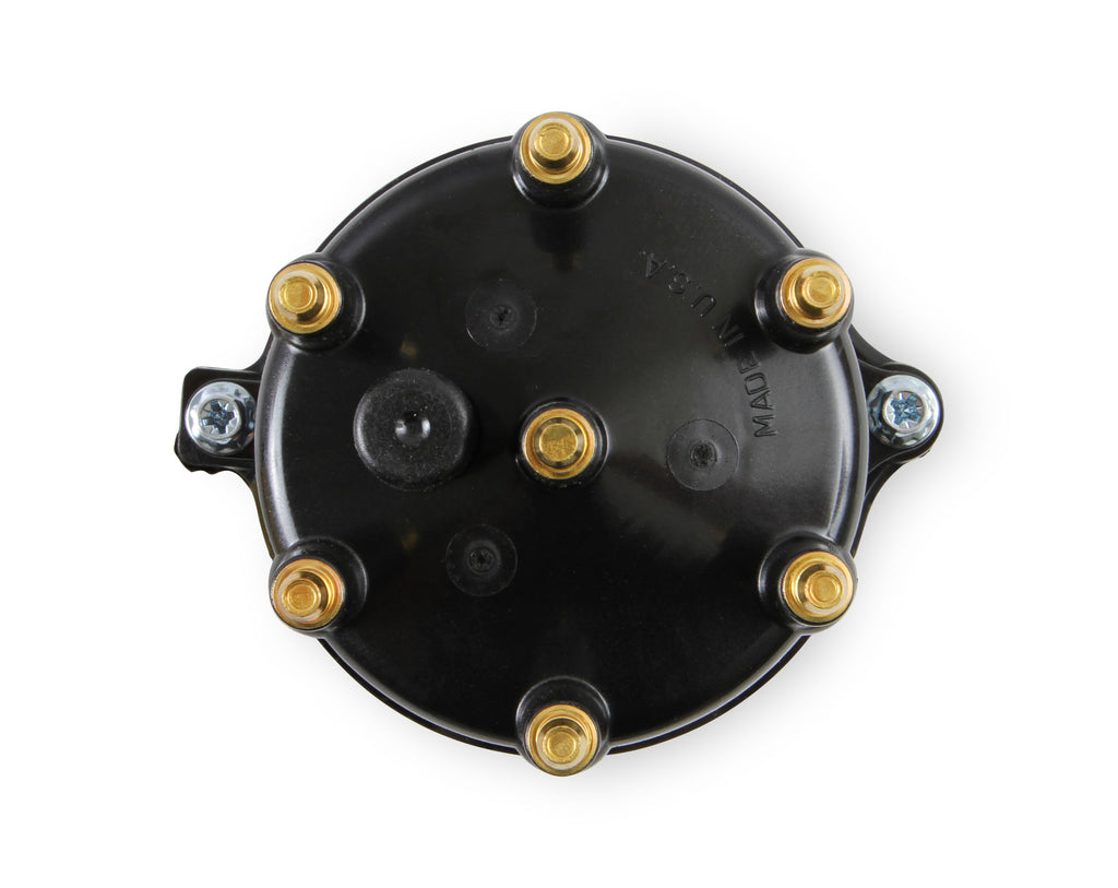 Distributor Cap - Jeep 4.0L - Male - HEI Style - Black - 120330, Distributor Cap, HEI Style, Black, Each
