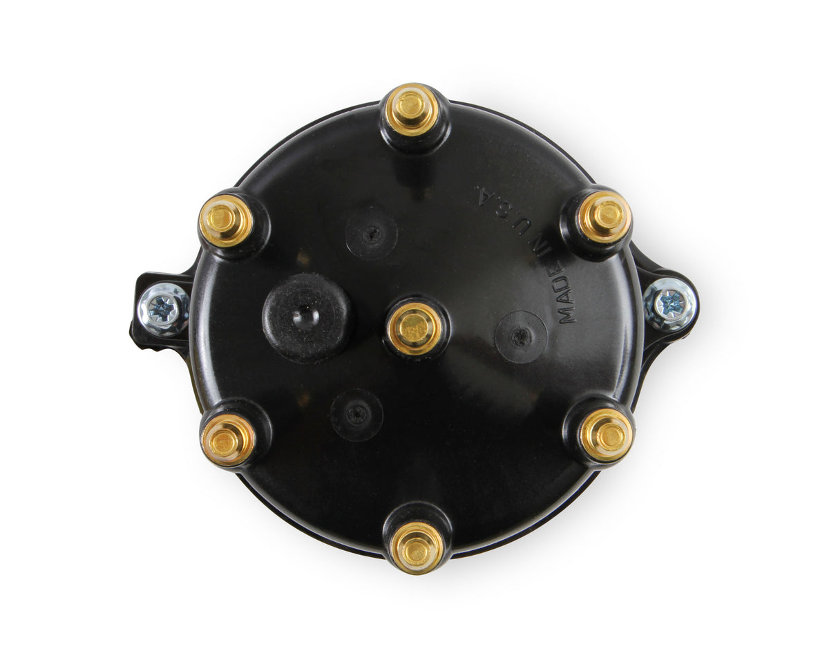 Distributor Cap - Jeep 4.0L - Male - HEI Style - Black - 120330, Distributor Cap, HEI Style, Black, Each