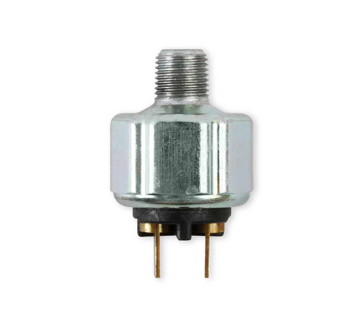 Brake light switch - Pressure activated w/ 1/8" NPT port - (2) 1/4" blade style electrical terminals.