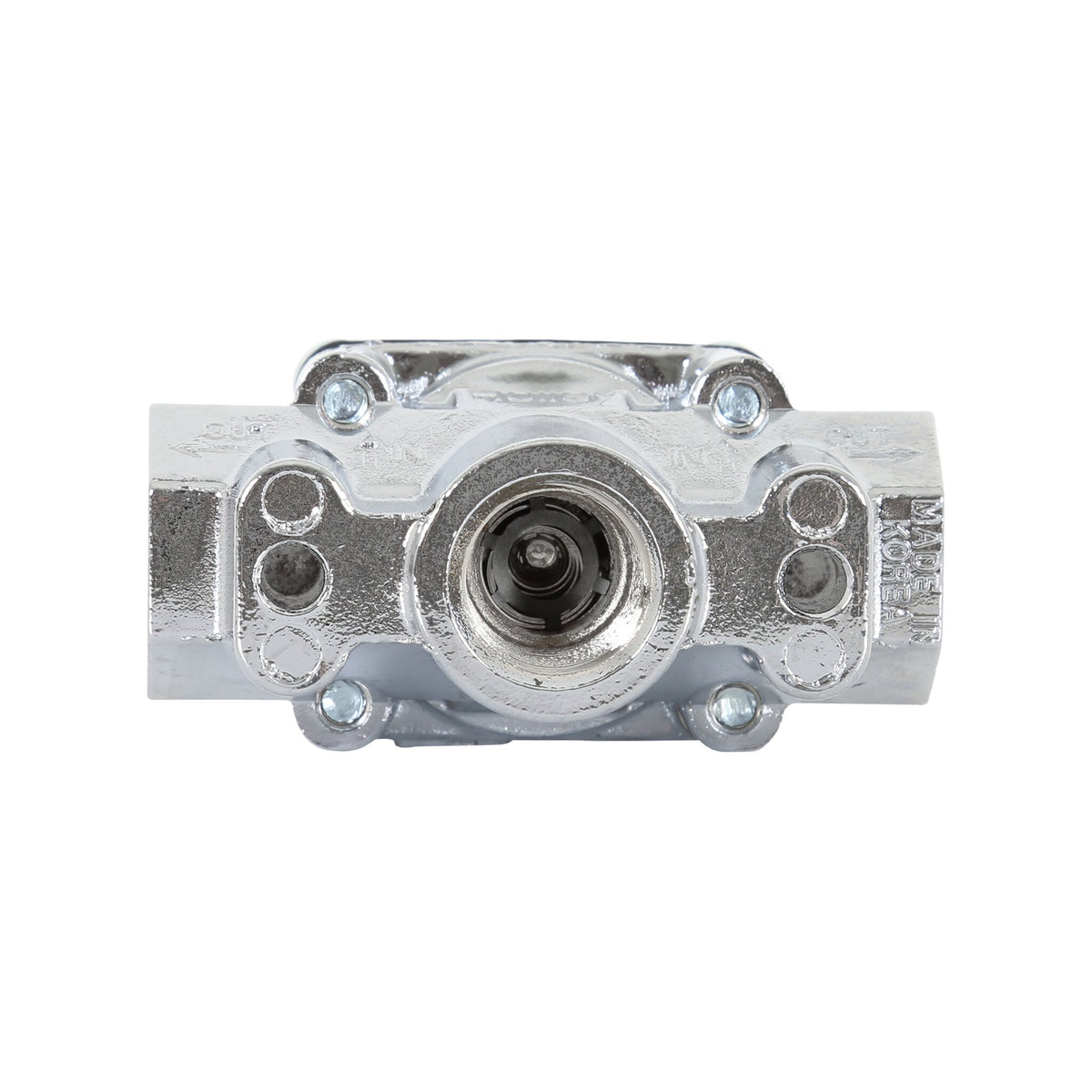 Earl's fuel pressure regulator, Chrome Plated, 4-9 PSI.