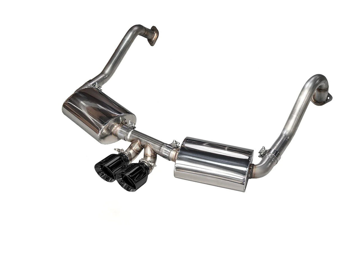 AWE Performance Exhaust System for Porsche 981 - With Diamond Black Tips