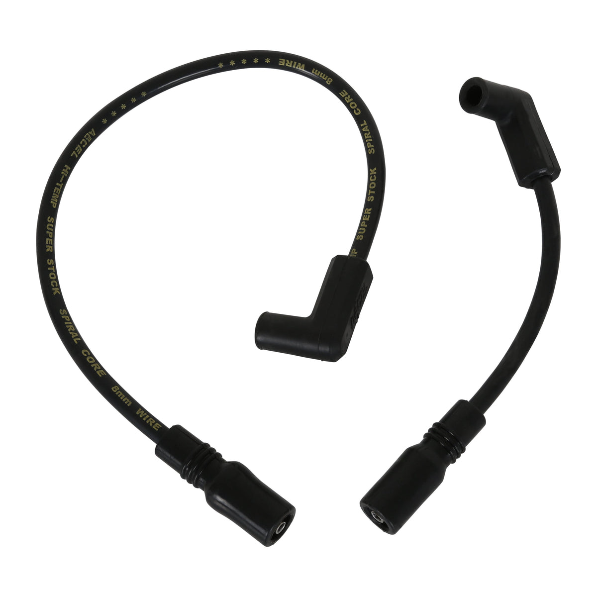 ACCEL 171097-K black motorcycle spark plug wire set