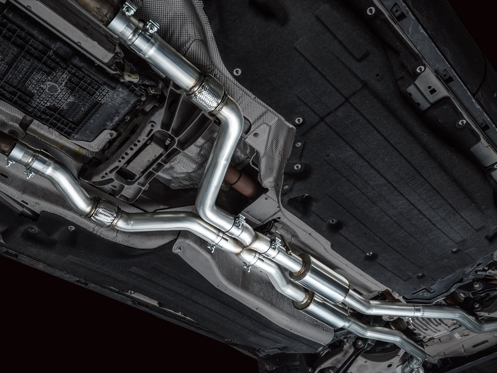 AWE Touring Edition Exhaust for Ford Explorer ST - Diamond Black Tips