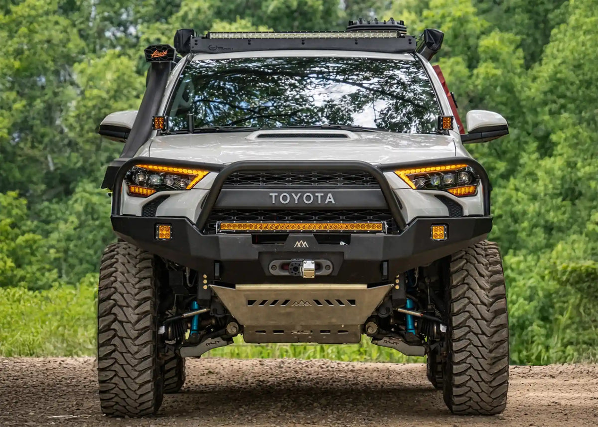 Backwoods Adventure Mods — Hi-Lite Overland Toyota 4Runner Front Bumper 5th Gen (2010-2024) [Bull Bar]