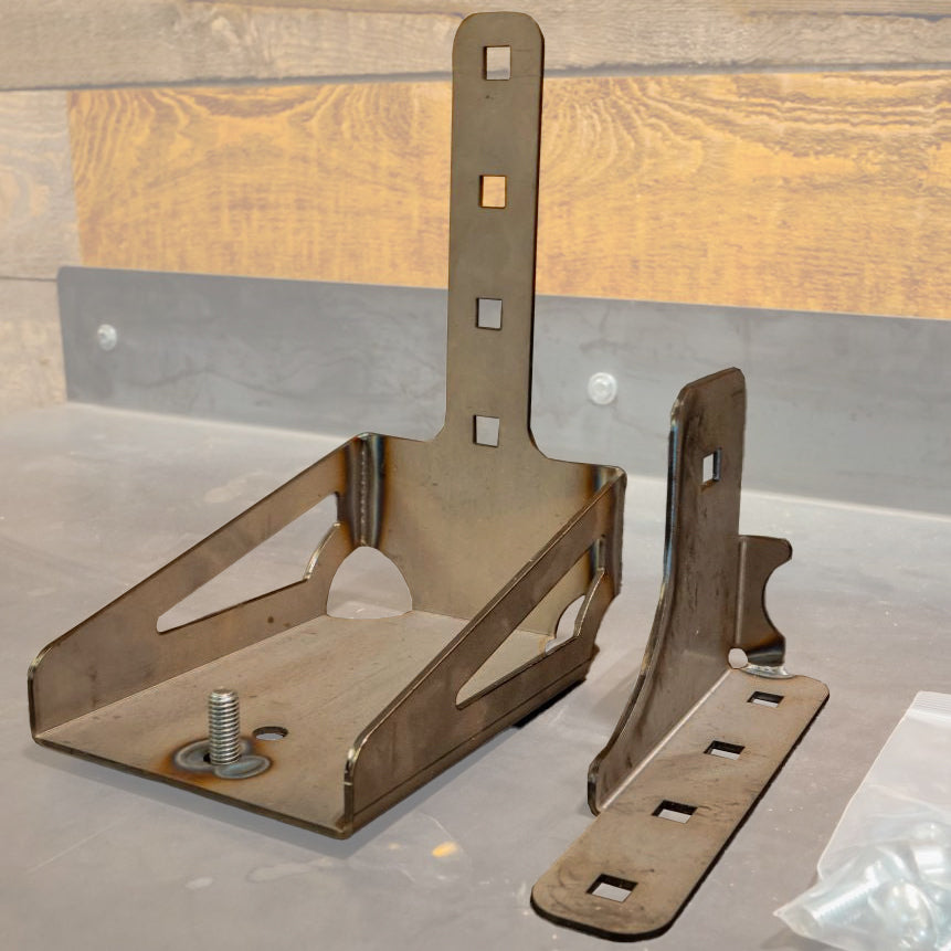 Vertical Hi-Lift Bracket / Raw (manufacturer reference photo)