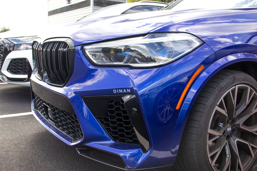 High Quality Vinyl - Metallic Silver / Gloss Black