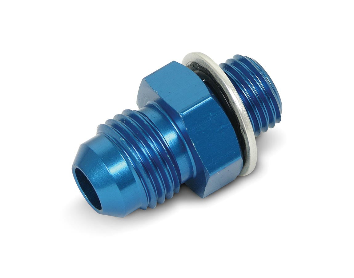 Blue Anodized Lightweight Aluminum Construction. Typical Application Dellorto, Solex & Mikuni Carburetor.  Includes Crush Washer