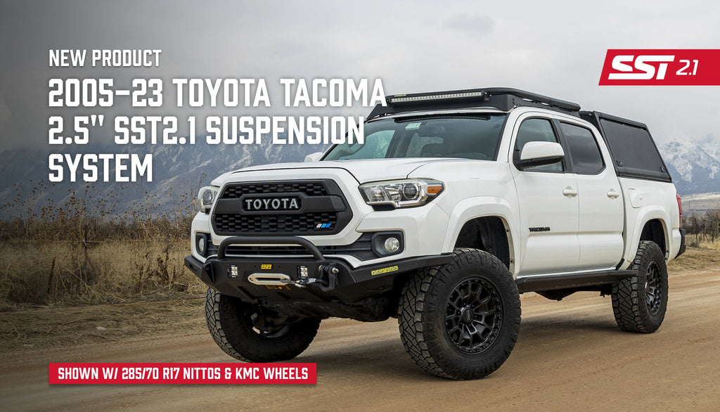 2.5"F SST2.1 Suspension System Falcon 2.1 - Tacoma TRD / SR5 / Rock Warrior 2005-2023