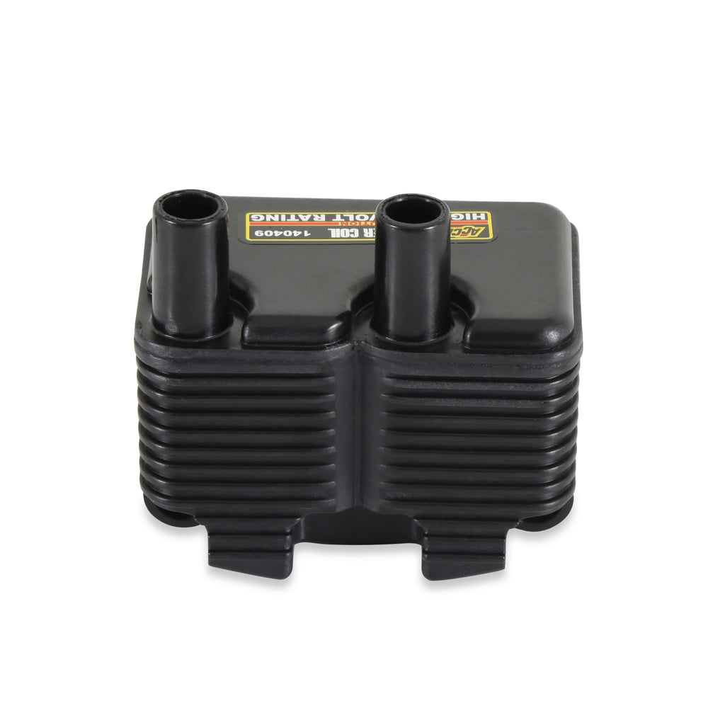 Super Coil - Twin Cam - Black - Ignition Coil, Super Coil, .5 Ohms Resistance, Black, Each