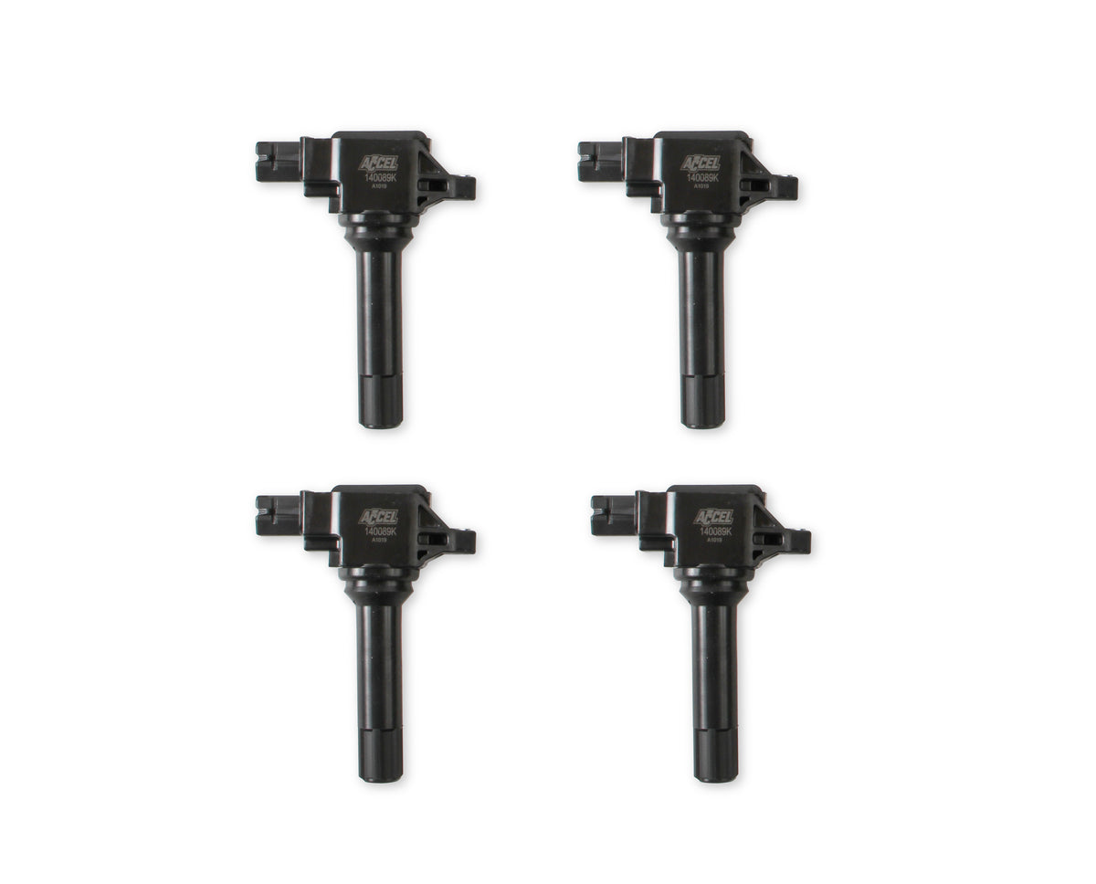 Ignition Coils- Fits Subaru, Scion and Toyota 2.0L Boxer 2015-2019, Black 4-Pack - Fits Subaru, Scion and Toyota 2.0L Boxer 2015-2019, Black, 4-Pack
