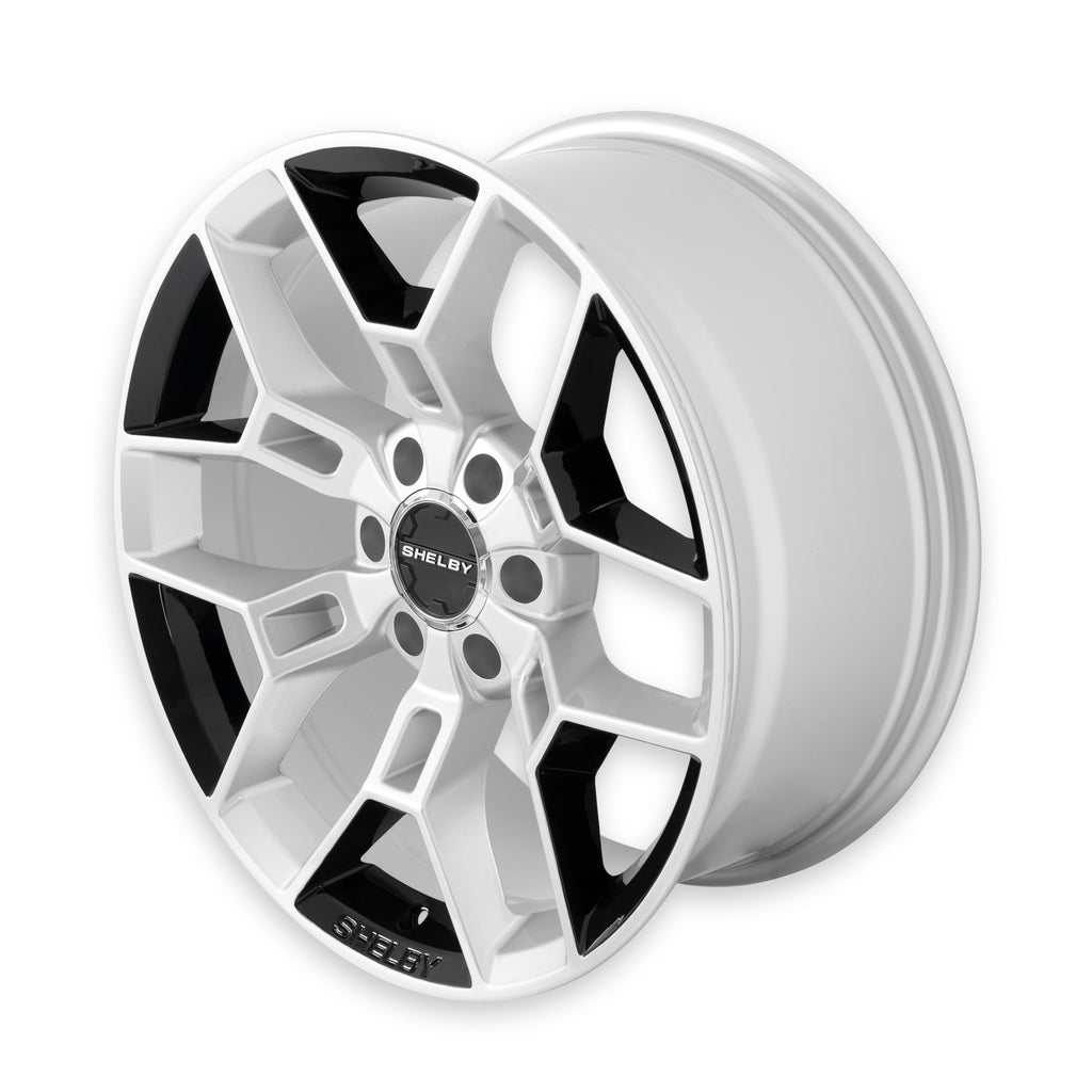 20 x 9 | 6x5.31" / 6x135 | 5.44" BS | 12 MM Offset; Verify all wheel fitment specs to your specific application before ordering.