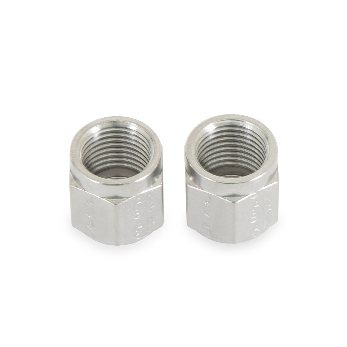 Stainless Steel Tube Nut -6 AN, Package of 2.