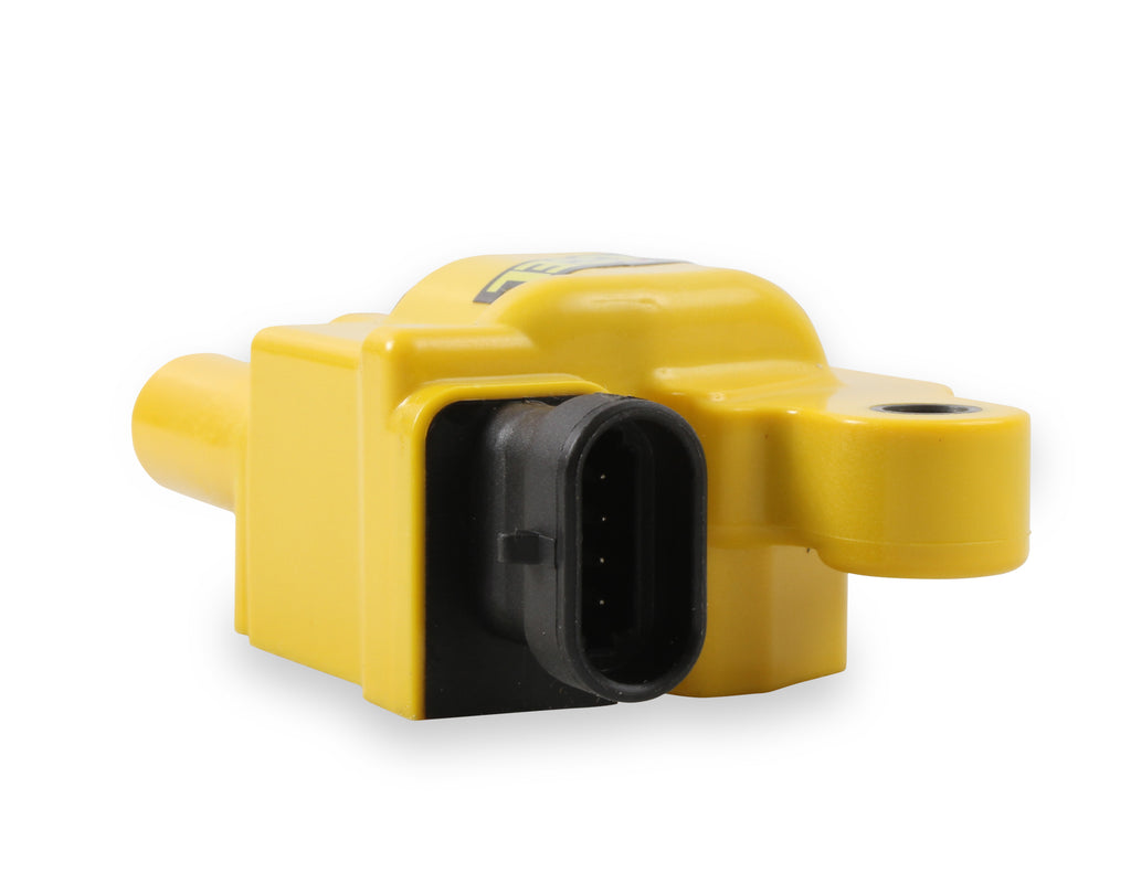 Ignition Coil - SuperCoil GM LS2/LS3/LS7 engines, yellow, Individual - Super Coil for GM LS2, LS3, and LS7