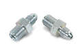 Brake Adapter Thread Size -3AN To 7/16"-24 Inverted Flare 2 Per Package Electroless Nickel Plated Steel