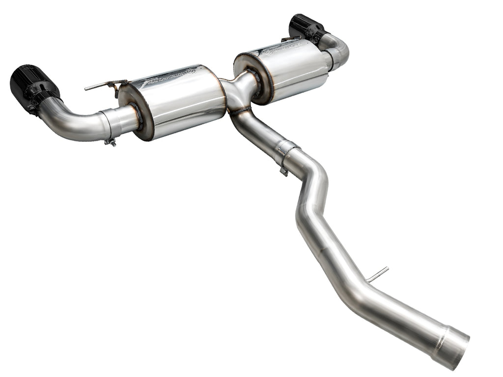 AWE Touring Edition Axleback Exhaust for BMW G2X 330i/430i - 4.5” Diamond Black Tips