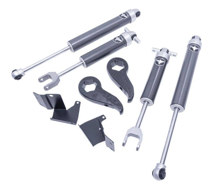 2" Front Leveling Kit W/ Falcon 2.1 Shocks And Forged Torsion Key - GM 2600/3500 HD 2020-2026