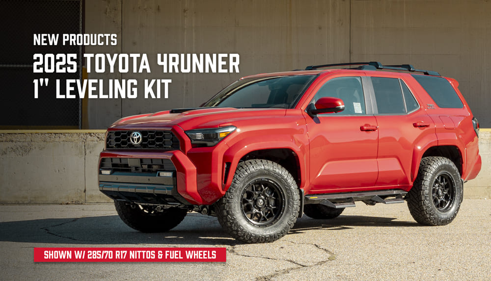 2026+ TOYOTA TACOMA 4RUNNER 1/1.5 LEVELING KIT