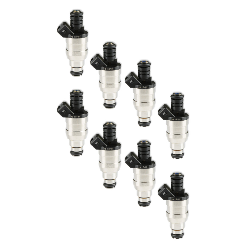 Fuel Injectors - Set of Eight - EV1 / Minitimer - High Impedance - 48 lb/hr