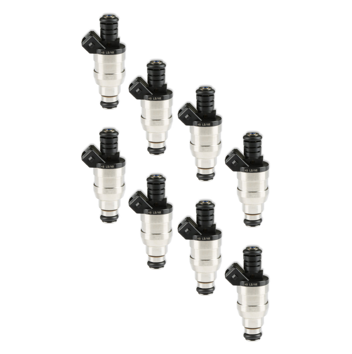 Fuel Injectors - Set of Eight - EV1 / Minitimer - High Impedance - 48 lb/hr