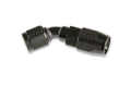 Earls 45 Degree Swivel-Seal® Hose End AN -8 - Black