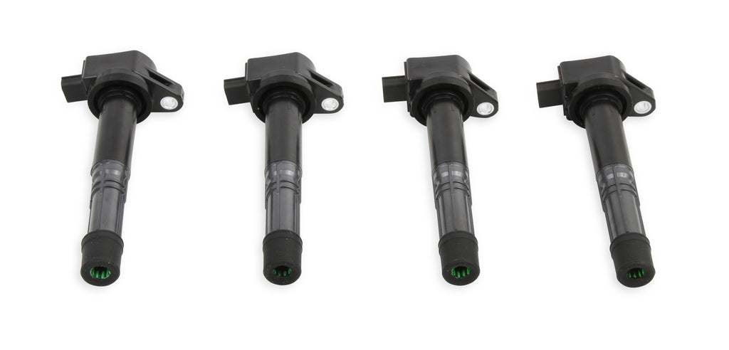 Ignition Coil - 2008-2015 Honda and Acura 2.4L, 4-cylinder, Black, 4-Pack - Fits 2008 - 2015 Honda Civic, Crosstour, CR-V, Accord and Acura ILX with 2.4L, 4-cylinder engines.
