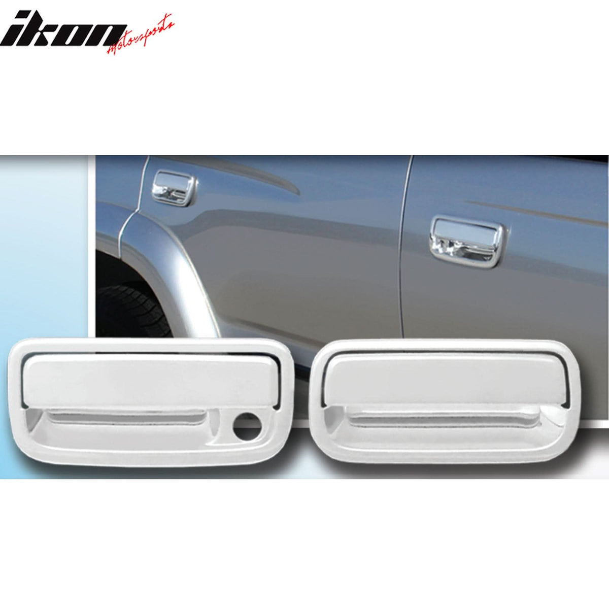 1995-2004 Toyota Tacoma & 4Runner 4PCS Door Handle Cover W/1-Keyhole