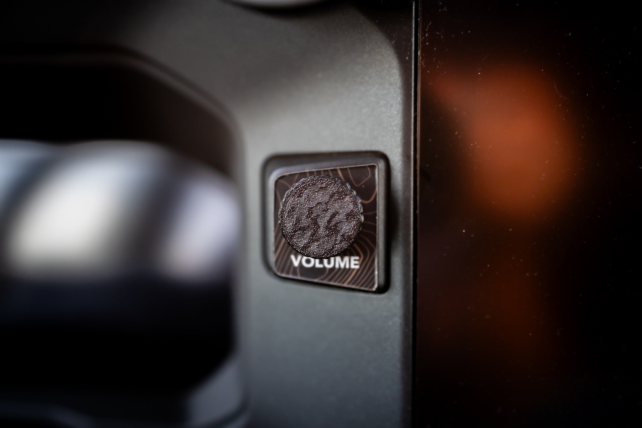 Custom Radio Knob - 2024+ Tacoma 8" / Land Cruiser / 2025+ 4Runner 8"