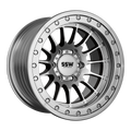 Beadlock Dakar / Machined Silver / 17x9.0 -25