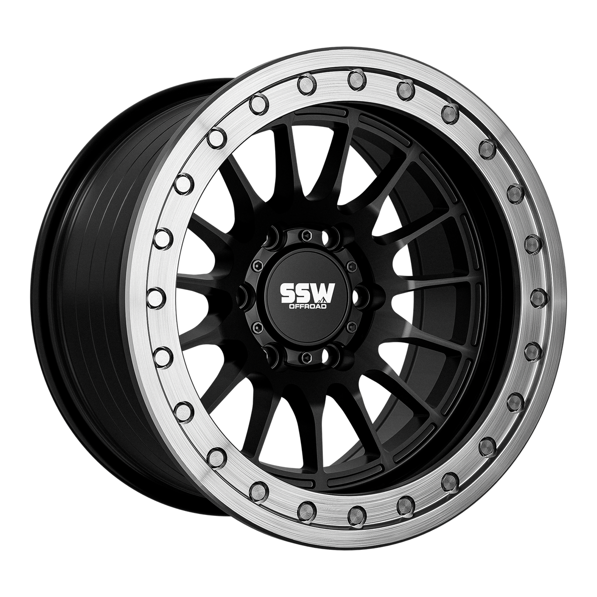 Beadlock Dakar / Matte Black / 17x9.0 -25