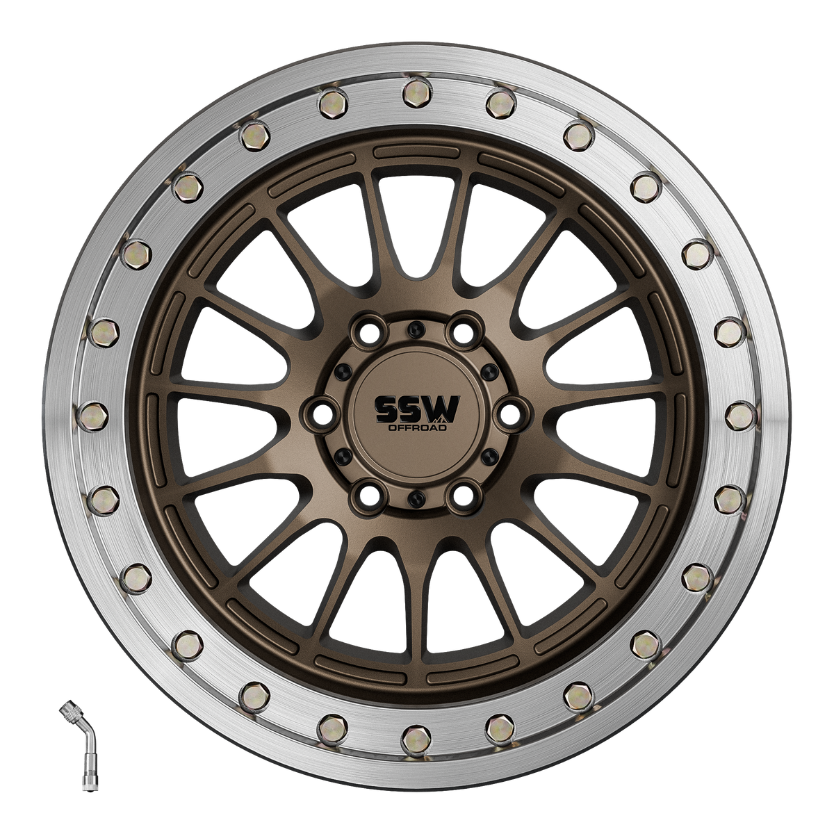 Beadlock Dakar / Matte Bronze / 17x9.0 -25