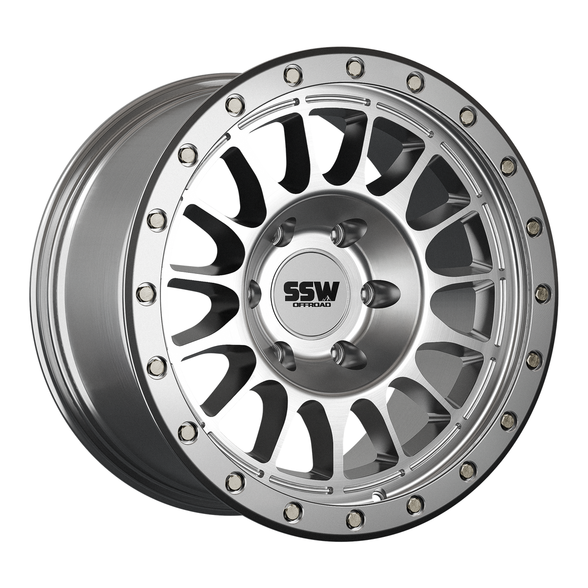 Dakar Evo / Machined Silver / 17x9.0 +0