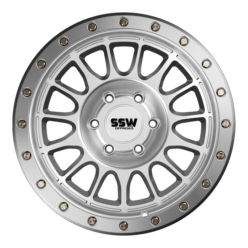 Dakar Evo / Machined Silver / 17x9.0 +0