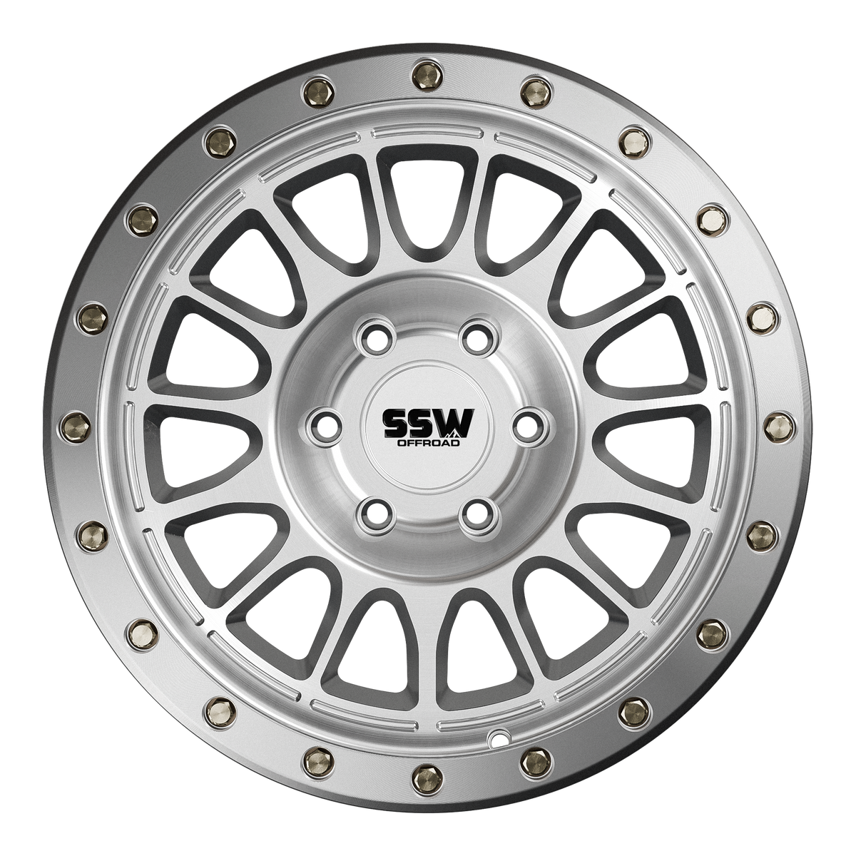 Dakar Evo / Machined Silver / 17x9.0 +0