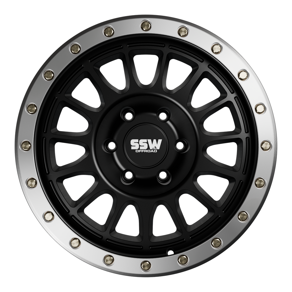 Dakar Evo / Matte Black / 17x9.0 +25