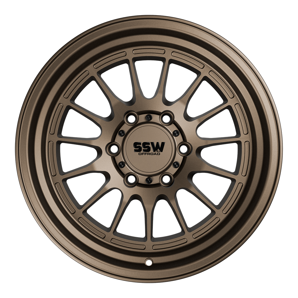 Dakar / Matte Bronze / 17X9.0 -25