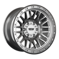 Griffon / Machined Silver / 17x9.0 -25
