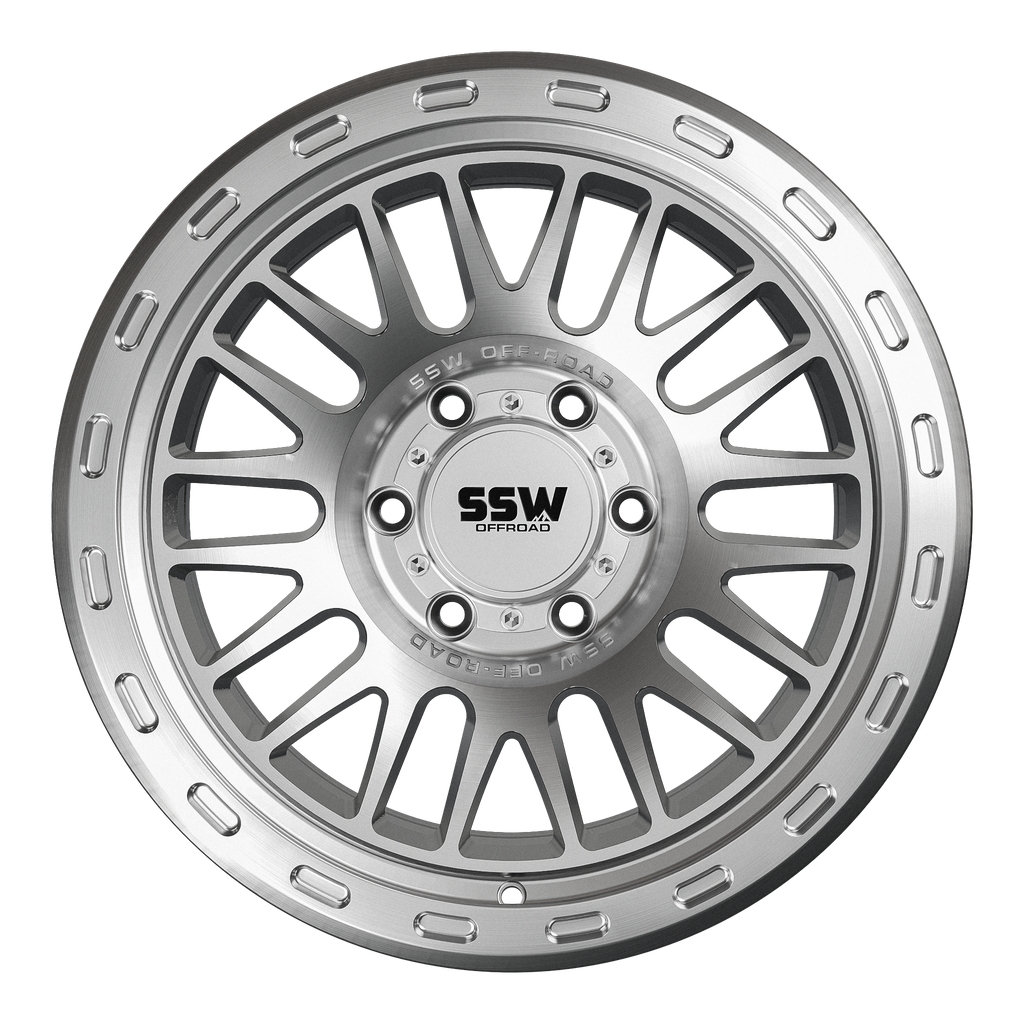 Griffon / Machined Silver / 17x9.0 -25