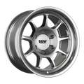 Nova/ Machined Silver / 17x9.0 -25